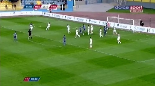 VIDEO** Românul dorit de Boloni la PAOK a fost aproape de unul dintre cele mai tari goluri din această etapă! Voleu năprasnic în diagonală