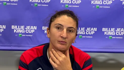 Irina Begu, prima reacție după înfrângerea cu Magda Linette din Fed Cup: „Eu sunt mândră de mine!