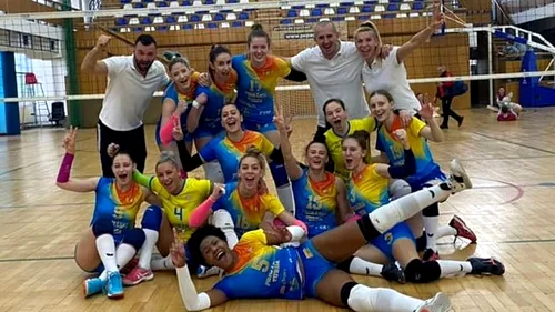 ACS Volei Turda, echipa fostei mari voleibaliste Cristinei Pârv, şi SCMU Craiova au promovat în prima ligă de volei feminin