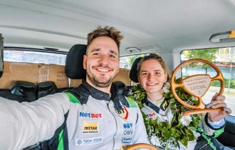 Fraţii Maior au câştigat Acropole Rally şi sunt vicecampioni mondiali de juniori la raliuri