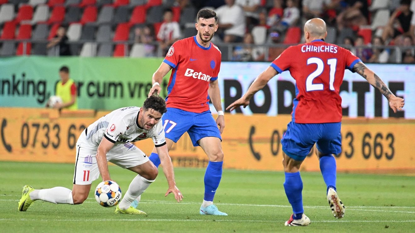 A dat gol renegatul de la FCSB. Trecuseră exact 2 ani de la precedenta reușită, dar VAR a decis anularea!