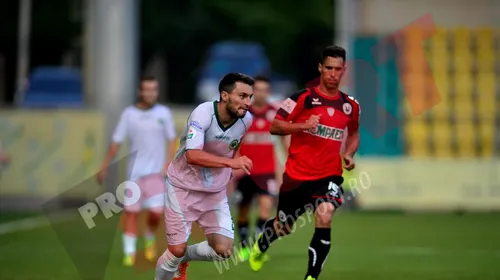 Șumudică cu nervii, Teja cu punctele. Concordia – „U” Cluj 0-2