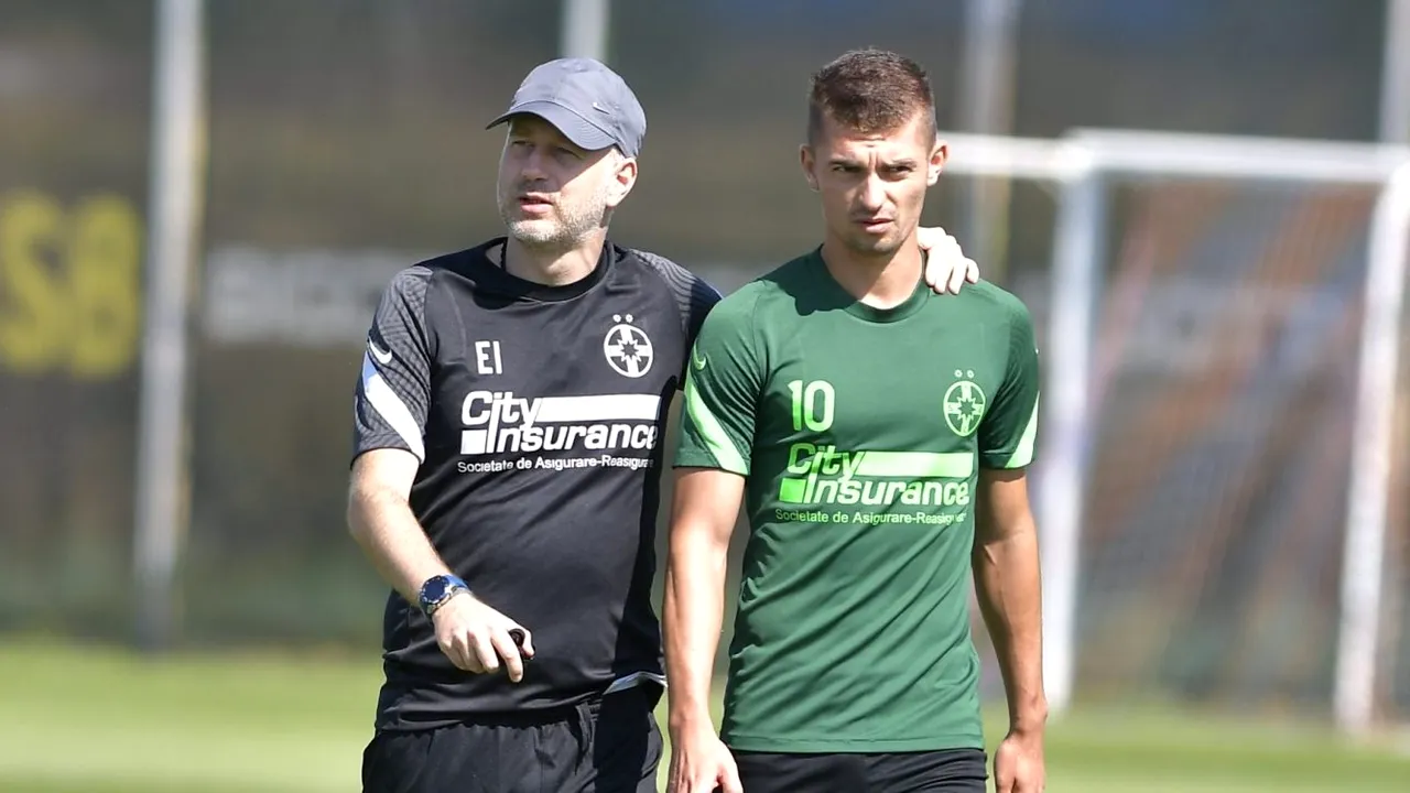 Florin Tănase revine la antrenamentele lui FCSB. Când ar putea fi pe teren căpitanul
