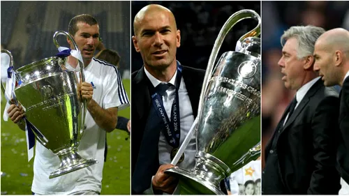 Zidane, primul om care câștigă Champions League ca jucător, secund și principal! Prima reacție a francezului și cuvintele mari pentru Simeone