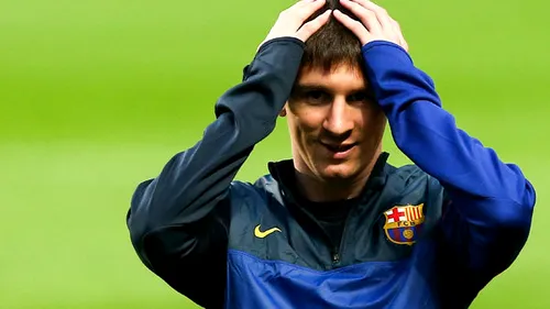 GENIAL! Un coleg de vestiar nu l-a recunoscut pe Messi:** 