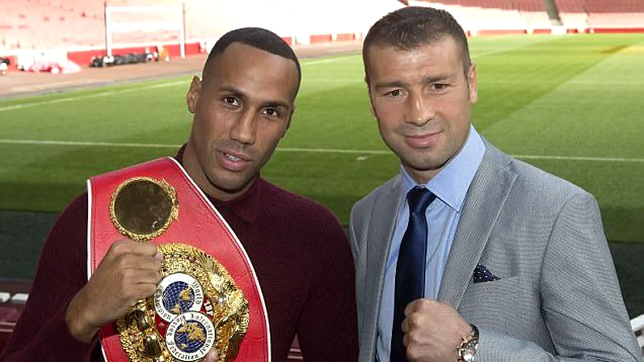 IMAGINEA ZILEI | Lucian Bute, pe stadionul lui Arsenal Londra: 