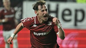 Dina Grameni, atac incredibil împotriva fanilor: „Mă bucur că suporterii români, de tastatură, nu au cum să spună că m-a ajutat vântul la gol, cum au zis la cel din cantonament”