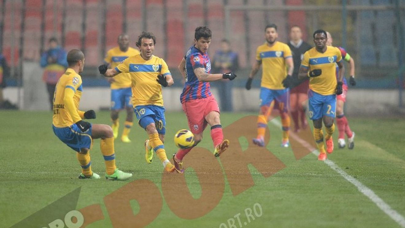 În genunchi pentru un punct! Steaua, în zodia remizelor: Steaua - Petrolul 1-1