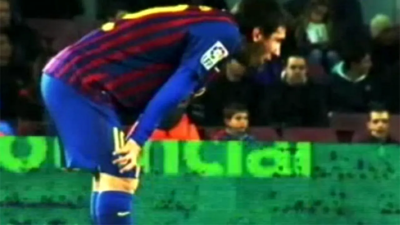 VIDEO Nici gripa nu-l poate UMANIZA!** Extraterestrul Messi a dat 