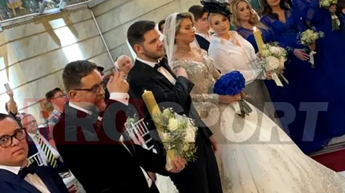 Imagini exclusive de la evenimentul anului: ce rochie de mireasă fabuloasă a purtat Maria Iordănescu! FOTO & VIDEO PROSPORT