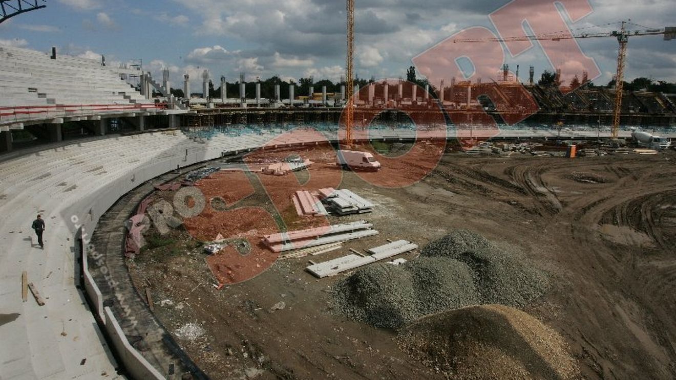SUPER FOTO** Așa arată stadionul de 32 de milioane â‚¬ de la Cluj: "Walter vrea să-l inaugureze cu Inter"