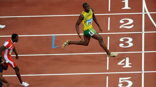 Usain Bolt, aur și record mondial la suta de metri