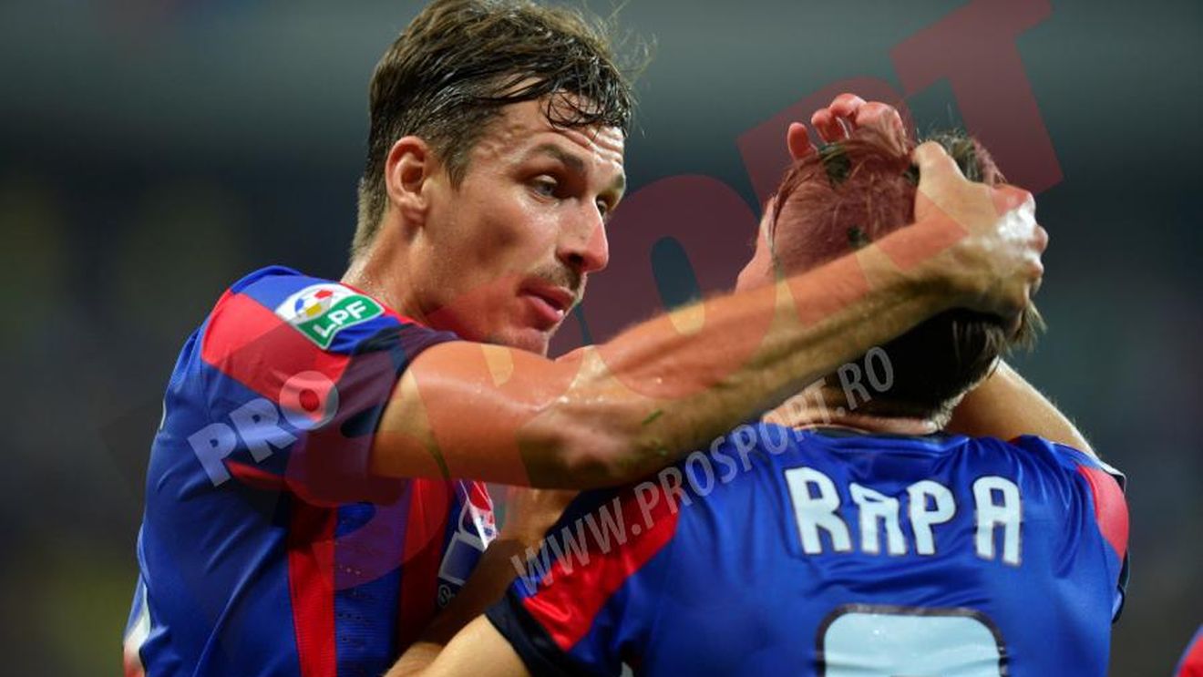 Cornel Râpă a adus liniștea pentru Steaua. Fundașul, la primul gol în tricoul campioanei: "E un moment delicat pentru mine"