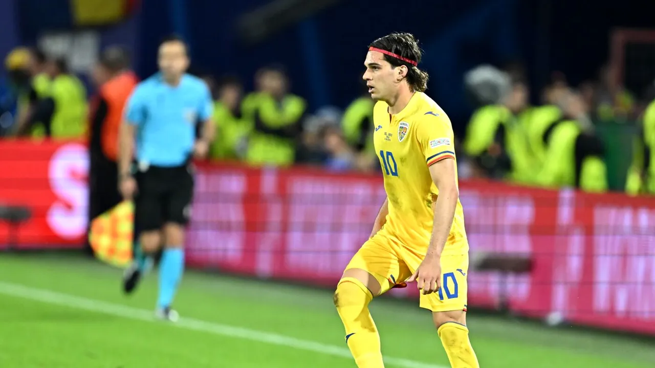 „Nu avem frică de adversari!”. Reacția fabuloasă a lui Ianis Hagi, după România - Slovacia 1-1