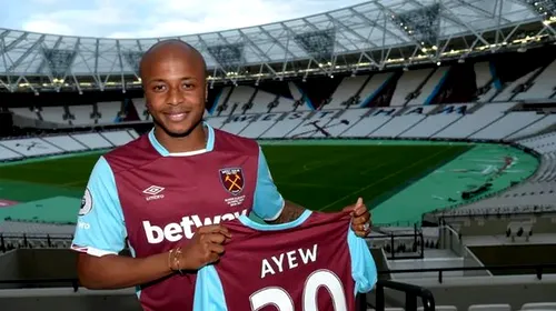 Dinamo face un transfer uluitor: Andre Ayew, jucător cu ani mulți în Premier League, semnează cu „câinii”. Anunț bombă din Slovenia