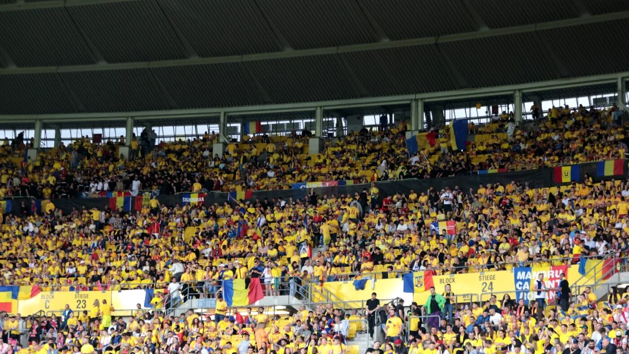 Românii au invadat Austria. Se cutremură stadionul Ernst Happel: aproape 15.000 de fani își strigă iubirea tricoloră
