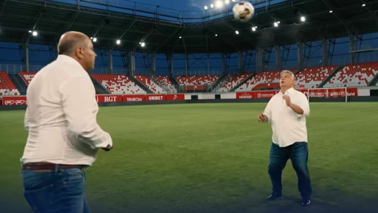 Ungurii jubilează după primirea pe care a avut-o Viktor Orban la Sf. Gheorghe. Imaginile cu Dioszegi în timp ce schimbă pase cu premierul maghiar sunt comentate în Nemzeti Sport