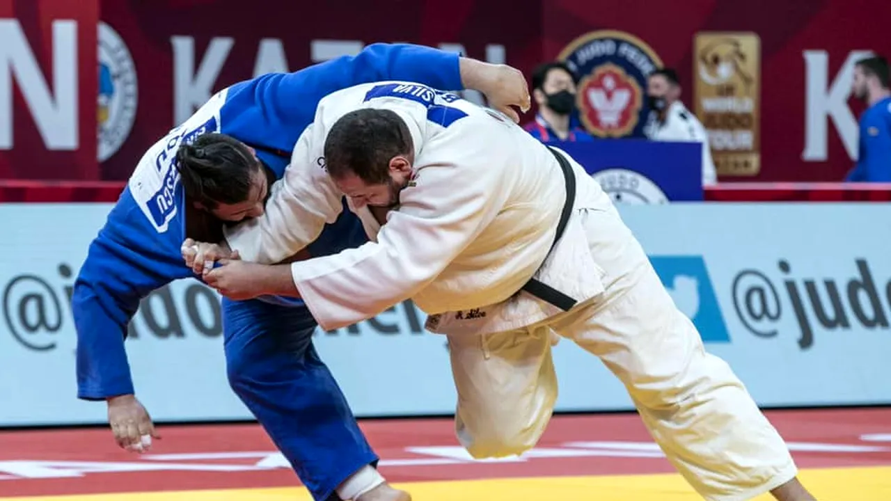 La un pas de medalie, dar mai aproape de Tokyo! Judoka ieșean Vlăduț Simionescu s-a clasat pe locul 5 la Grand Slam-ul de la Kazan și și-a asigurat în mare măsură prezența la Olimpiadă
