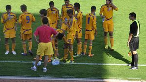 Turneul din Scoția | Scoția U17 - România U17 s-a terminat 2-1.  Adrian Petre a marcat pentru "tricolori"