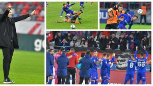 Daniel Oprița, după victoria cu Poli Iași: ”Îi felicit pe jucătorii care au intrat la pauză, au făcut diferența.” În ce condiții obține Steaua calificarea matematică în play-off din această etapă