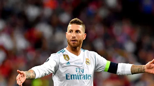 Emoții pentru Real Madrid! UEFA a suspendat drastic un fotbalist care a încasat intenționat un cartonaș galben. Ce se întâmplă cu Sergio Ramos?