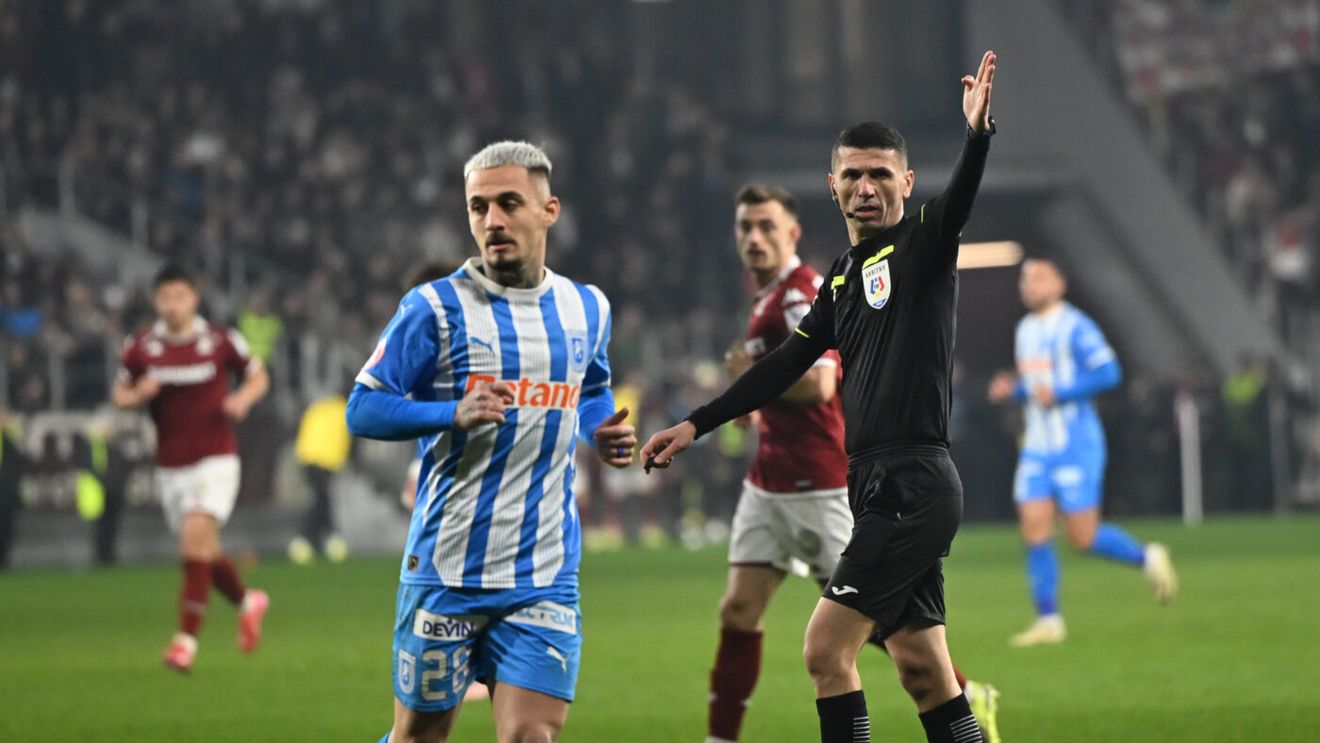 Alex Mitriță, reacție despre cea mai controversată fază în care a fost implicat în Rapid - Craiova 1-0