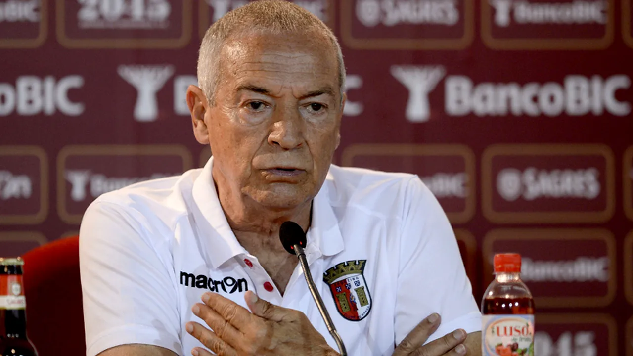 Rusescu a rămas fără antrenor la Braga. Jesualdo Ferreira a fost demis