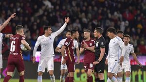 Scandal monstru la vestiare, după ce FCSB a câștigat derby-ul cu CFR Cluj! Fotbaliștii și staff-ul campioanei s-au dus peste Istvan Kovacs: „Ne-ai furat!”