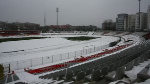 Oltenii vor să joace! "Puneți mâna să dați zăpada la o parte!"