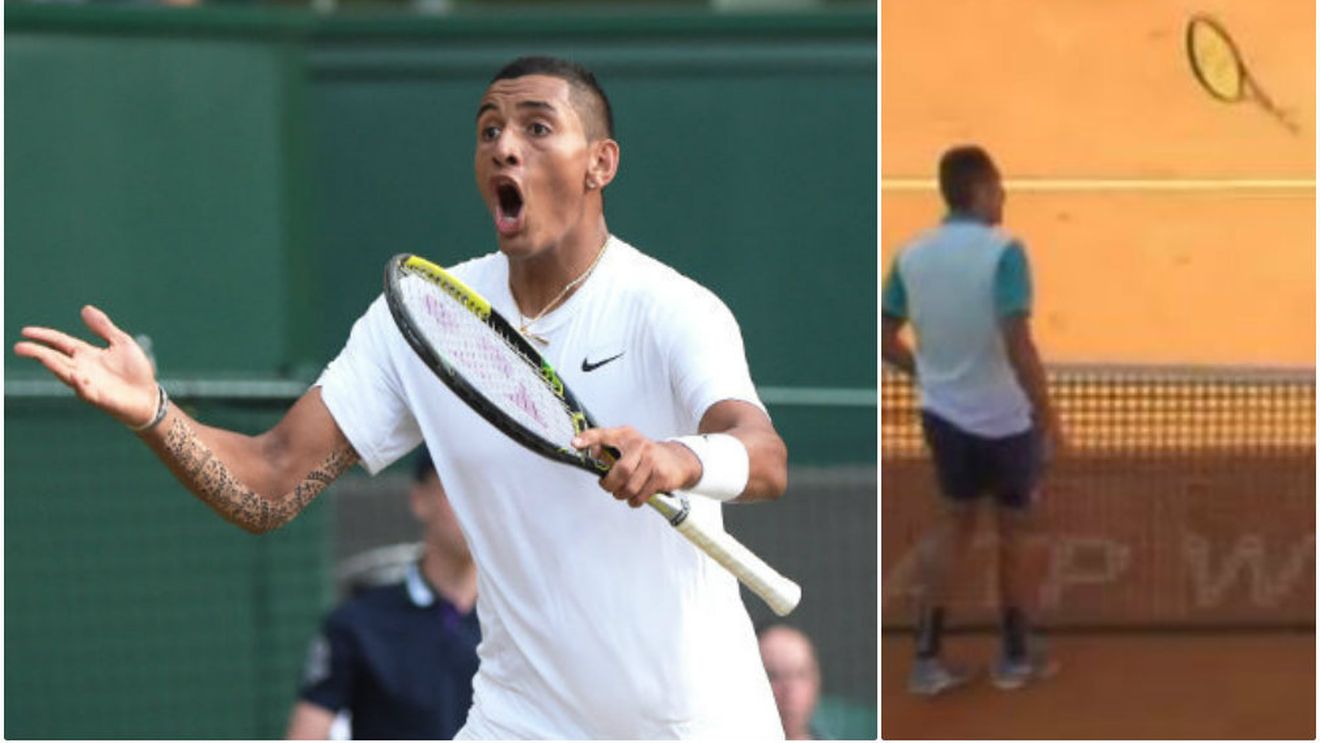 Tenismenii au uitat limitele unui concurs fair-play. Același arbitru l-a scăpat de două ori în patru luni de o descalificare pe rebelul Nick Kyrgios