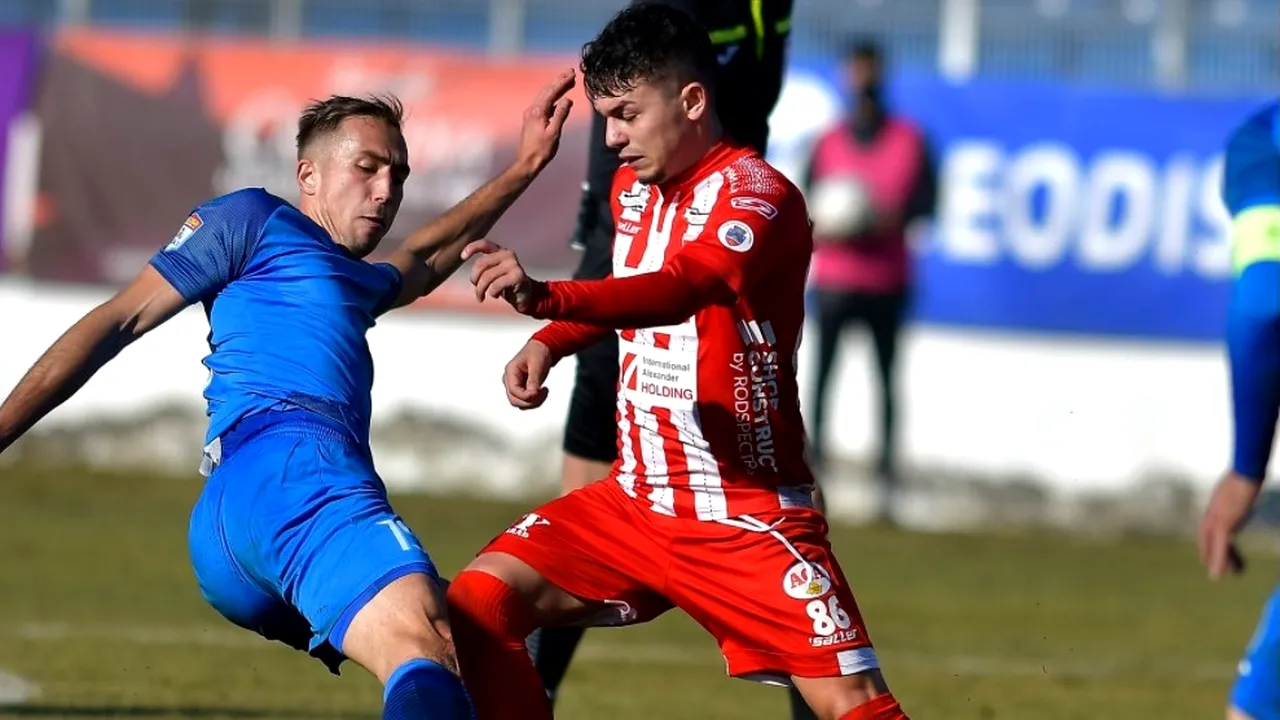 Al doilea gol în Liga 1 îi grăbește lui Denis Rusu transferul definitiv la UTA Arad. Juniorul lui Balint spune povestea golurilor de la Clinceni