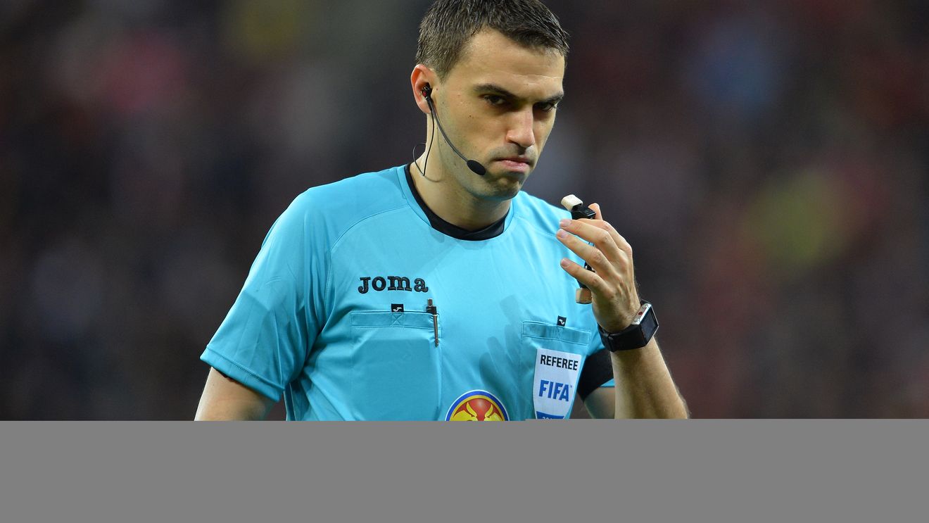 Ovidiu Hațegan, delegat la un meci din Liga Campionilor