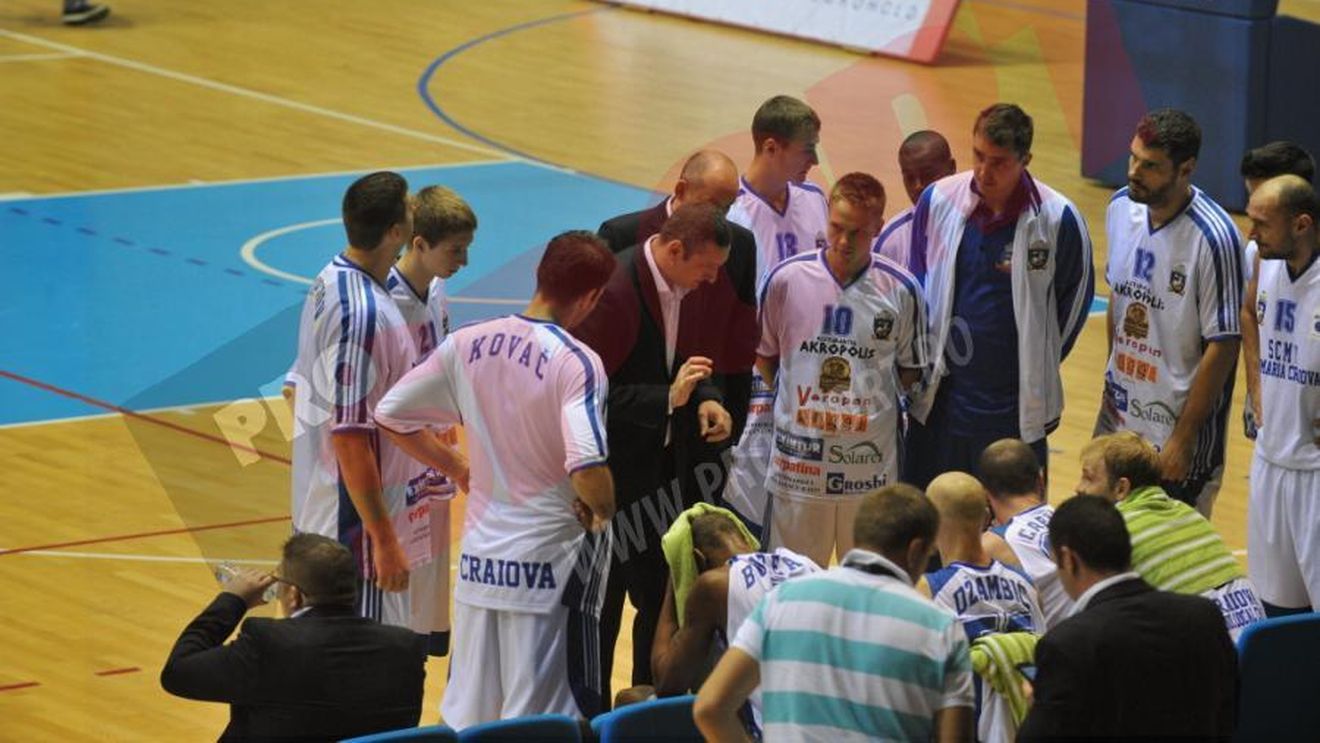 SCM U Craiova - Levski Sofia, scor 73-71, în primul meci din Liga Balcanică la baschet masculin - FOTO