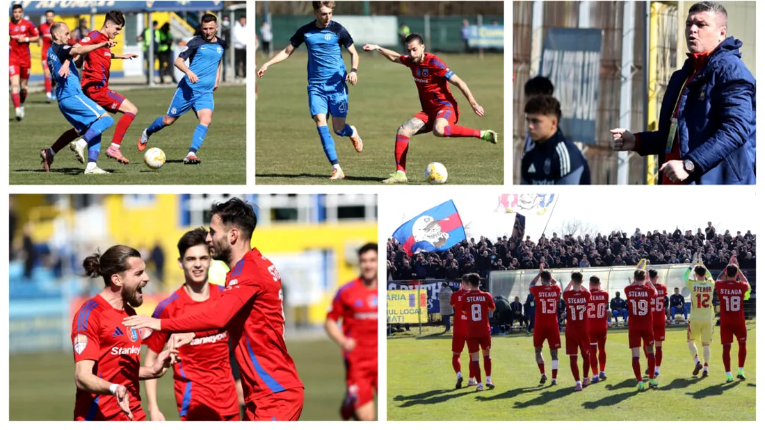 Steaua luptă până în ultima clipă pentru calificarea în play-off-ul Ligii 2. A trecut la limită de CS Afumați, iar Daniel Oprița știe să motiveze jucătorii: ”Ei decid ce se întâmplă”