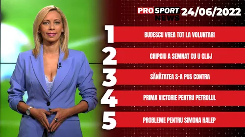 ProSport News | Budescu s-a hotărât unde va juca în sezonul viitor! Cele mai noi știri din sport | VIDEO