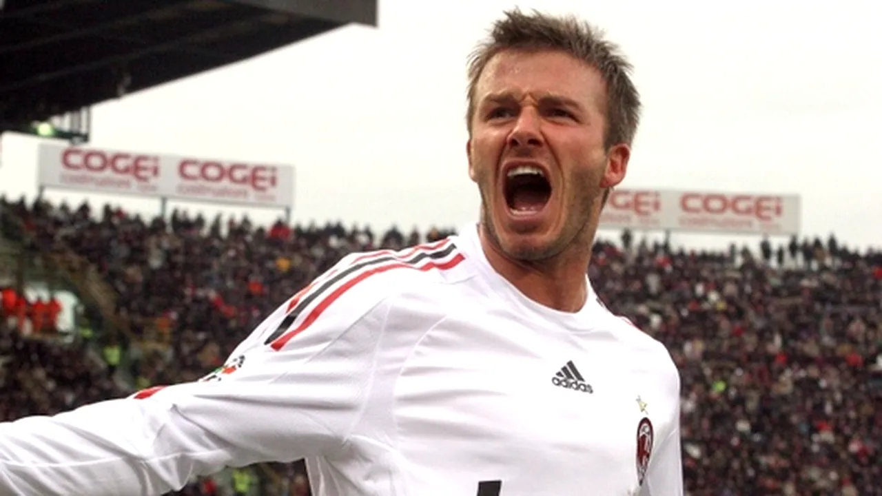 Beckham** se întorce la AC Milan