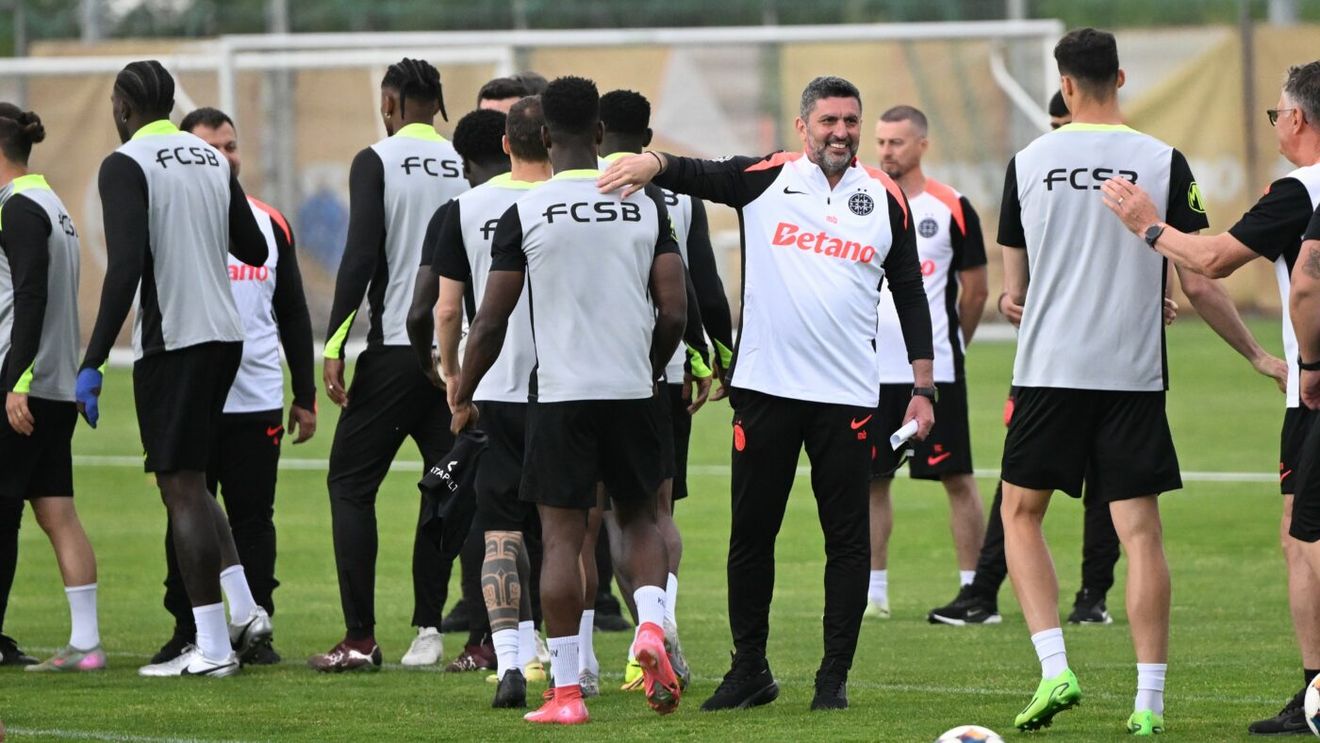 Cum a fost discursul lui Baciu în fața fotbaliștilor FCSB. Cine e singurul jucător care a deschis gura: „A fost ceva simpatic”