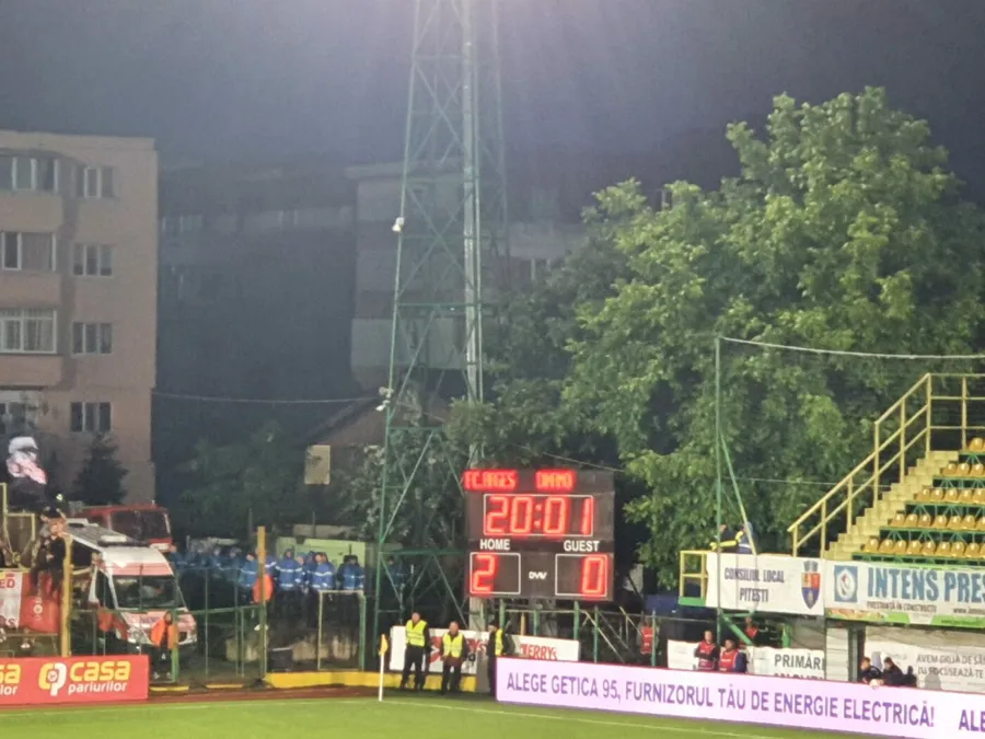 2-0 pentru FC Argeș din minutul 15