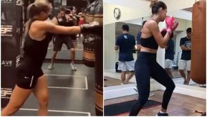 Paula Badosa s-a dezlănțuit asupra sacului de box după ce a părăsit US Open! Antrenament în stilul Soranei Cîrstea pentru a patra jucătoare a lumii | VIDEO