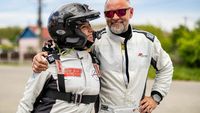 Tată și fiică, împreună în raliu! Adrian și Alexandra Teslovan au discuții despre motorsport și când iau masa împreună: „E religie pentru noi”