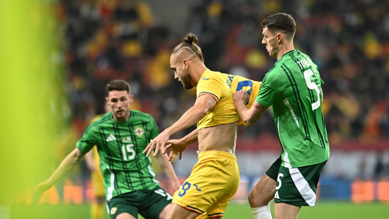 CRONICĂ România - Irlanda de Nord 1-1. Egal, amical - tricolori, incolori. Remiză în fața unui adversar modest. Urmează Columbia