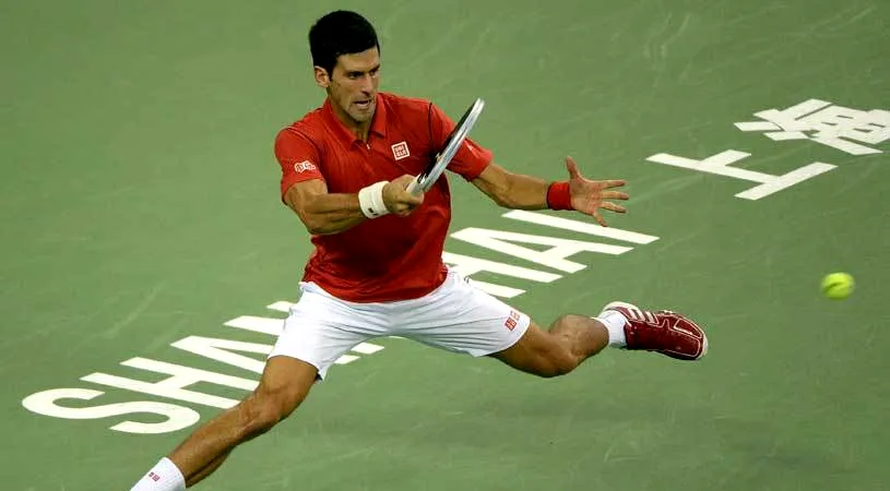 Djokovic, în finală la Shanghai. Sârbul a ratat al 39-lea episod al celei mai disputate rivalități din istoria tenisului: Nadal, eliminat de Del Potro