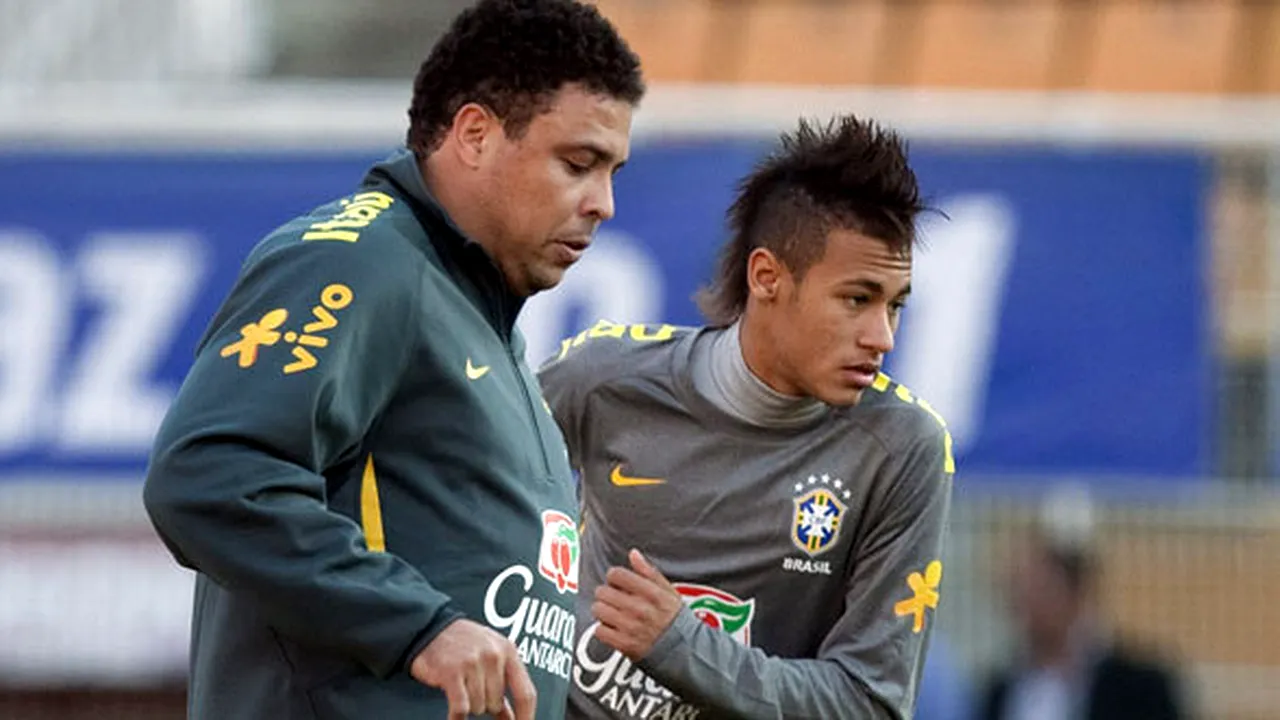 Ronaldo crede că Neymar trebuie să plece URGENT din Brazilia!** De ce este de părere că Santos este dăunătoare pentru puștiul brazilian