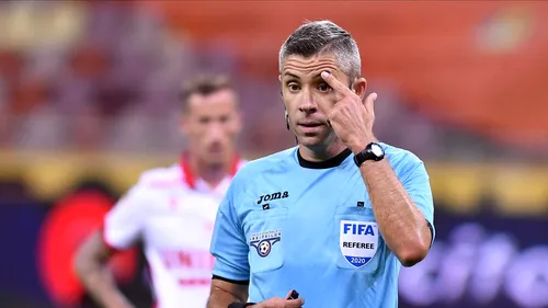 Două brigăzi de arbitri din România au fost delegate de UEFA la meciuri din grupele Conference League! Radu Petrescu îl „fluieră