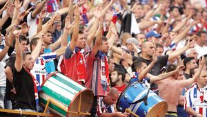 Au și fani de Ligă!** Gălățenii au fost mai zgomotoși decât suporterii Stelei