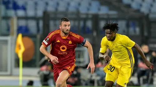 Ce a făcut David Ankeye, atacantul nigerian de la Sheriff, în meciul cu AS Roma, la care Gigi Becali s-a uitat special pentru a vedea dacă îl transferă la FCSB! Nota pe care i-au dat-o italienii