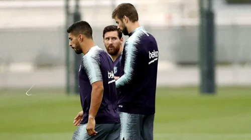 Au apăsat butonul de panica! Ședință de urgență la Barcelona, chiar în autocar. Ce au discutat Messi, Pique și Suarez