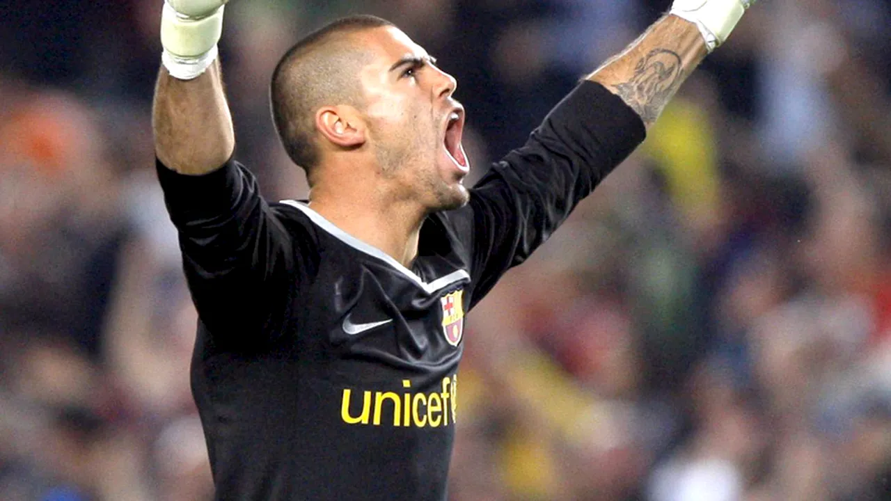 Victor Valdes, tot mai aproape de Chelsea. Mourinho are în acest moment un singur portar profesionist valid în lot