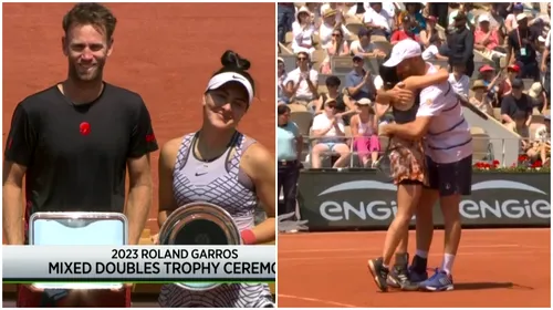 Bianca Andreescu, învinsă în finala de la Roland Garros la dublu-mixt! Jucătoarea descalificată din turneul de dublu-feminin a cucerit trofeul