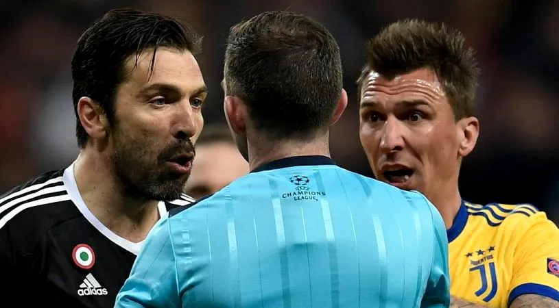 Buffon nu a mai rezistat și l-a atacat pe arbitrul care i-a spulberat visul: 